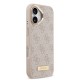 Apple iPhone 17 Kılıf Guess Orjinal Lisanslı M-safe Şarj Özellikli 4G Desenli PU Metal Plaka Klasik Logolu Kapak Apple iPhone 17 Kılıf Guess Orjinal Lisanslı M-safe Şarj Özellikli 4G Desenli PU Metal Plaka Klasik Logolu Kapak