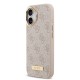 Apple iPhone 17 Kılıf Guess Orjinal Lisanslı M-safe Şarj Özellikli 4G Desenli PU Metal Plaka Klasik Logolu Kapak Apple iPhone 17 Kılıf Guess Orjinal Lisanslı M-safe Şarj Özellikli 4G Desenli PU Metal Plaka Klasik Logolu Kapak