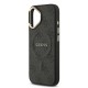 Apple iPhone 17 Kılıf Guess Orjinal Lisanslı M-safe Şarj Özellikli Gold Metal Kamera Çerçeveli PU Deri 4G Desenli Yazı Logolu Kapak Apple iPhone 17 Kılıf Guess Orjinal Lisanslı M-safe Şarj Özellikli Gold Metal Kamera Çerçeveli PU Deri 4G Desenli Yazı Logolu Kapak
