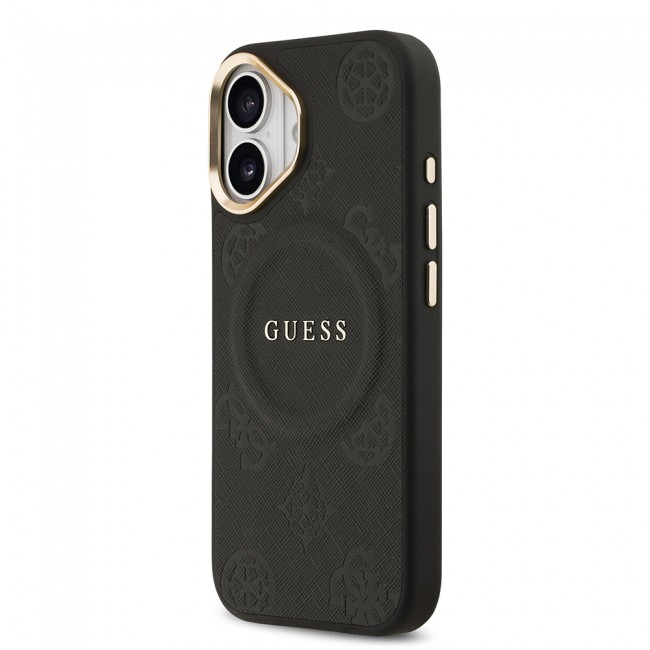 Apple iPhone 17 Kılıf Guess Orjinal Lisanslı M-safe Şarj Özellikli Sıcak Baskılı Yazı Logolu PU Deri Peony Kapak Apple iPhone 17 Kılıf Guess Orjinal Lisanslı M-safe Şarj Özellikli Sıcak Baskılı Yazı Logolu PU Deri Peony Kapak