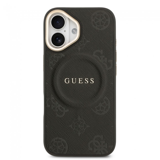 Apple iPhone 17 Kılıf Guess Orjinal Lisanslı M-safe Şarj Özellikli Sıcak Baskılı Yazı Logolu PU Deri Peony Kapak Apple iPhone 17 Kılıf Guess Orjinal Lisanslı M-safe Şarj Özellikli Sıcak Baskılı Yazı Logolu PU Deri Peony Kapak