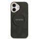 Apple iPhone 17 Kılıf Guess Orjinal Lisanslı M-safe Şarj Özellikli Sıcak Baskılı Yazı Logolu PU Deri Peony Kapak Apple iPhone 17 Kılıf Guess Orjinal Lisanslı M-safe Şarj Özellikli Sıcak Baskılı Yazı Logolu PU Deri Peony Kapak