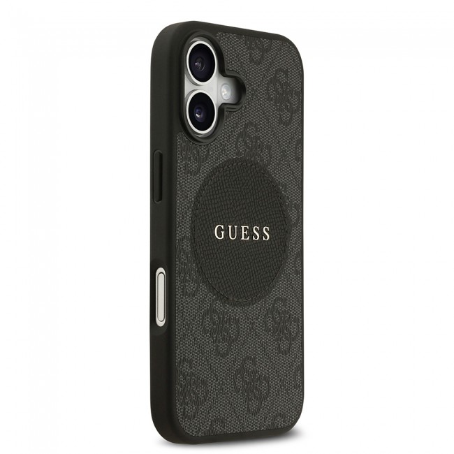 Apple iPhone 17 Kılıf Guess Orjinal Lisanslı M-safe Şarj Özellikli Yazı Logolu Circle Classic Kapak Apple iPhone 17 Kılıf Guess Orjinal Lisanslı M-safe Şarj Özellikli Yazı Logolu Circle Classic Kapak