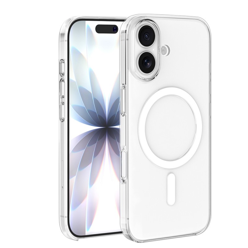 Bal-z Apple iPhone 17 Kılıf IC Çipli Zore Wireless Şarj Özellikli Şeffaf Orjin Kapak