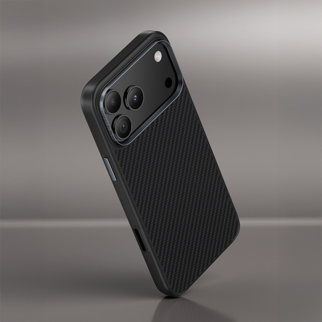 Apple iPhone 17 Kılıf Karbon Fiber M-safe Şarj Özellikli Benks Hybrid ArmorPro 600D Kevlar Kapak Apple iPhone 17 Kılıf Karbon Fiber M-safe Şarj Özellikli Benks Hybrid ArmorPro 600D Kevlar Kapak