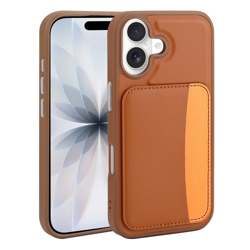 Bal-z Apple iPhone 17 Kılıf Kartlıklı  X-Kart Silikon Kapak