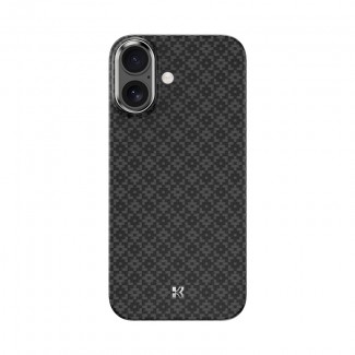 Apple iPhone 17 Kılıf M-Safe Şarj Özellikli Benks ArmorAir ArmorGrid Serisi Kevlar Kapak Apple iPhone 17 Kılıf M-Safe Şarj Özellikli Benks ArmorAir ArmorGrid Serisi Kevlar Kapak