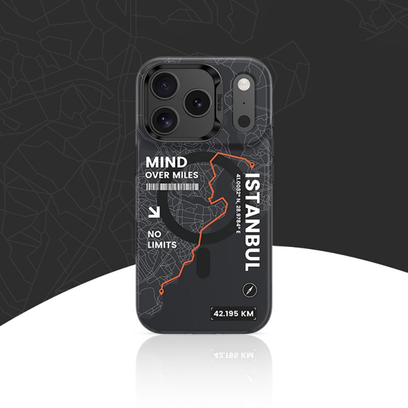 Bal-z Apple iPhone 17 Kılıf M-safe Şarj Özellikli Benks City Serisi Kapak