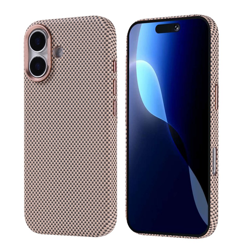 Bal-z Apple iPhone 17 Kılıf M-safe Şarj Özellikli Karbon Fiber Görünümlü  Nekst Kapak