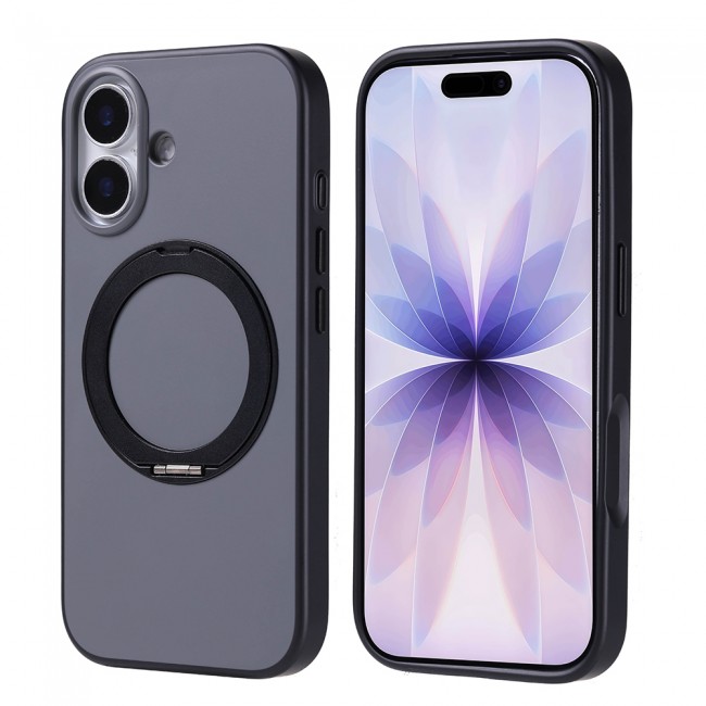 Apple iPhone 17 Kılıf M-Safe Şarj Özellikli Standlı Zore Proton Silikon Kapak Apple iPhone 17 Kılıf M-Safe Şarj Özellikli Standlı Zore Proton Silikon Kapak