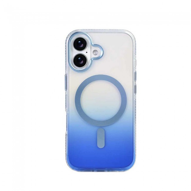 Apple iPhone 17 Kılıf M-safe Şarj Özellikli Transparan Renk Geçişli Zore Toros Kapak Apple iPhone 17 Kılıf M-safe Şarj Özellikli Transparan Renk Geçişli Zore Toros Kapak