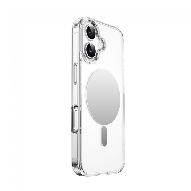 Apple iPhone 17 Kılıf M-safe Şarj Özellikli Wiwu MCC-701 Mirror Pro Serisi Sert PC Kapak Apple iPhone 17 Kılıf M-safe Şarj Özellikli Wiwu MCC-701 Mirror Pro Serisi Sert PC Kapak