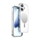 Apple iPhone 17 Kılıf M-safe Şarj Özellikli Wiwu MCC-701 Mirror Pro Serisi Sert PC Kapak Apple iPhone 17 Kılıf M-safe Şarj Özellikli Wiwu MCC-701 Mirror Pro Serisi Sert PC Kapak