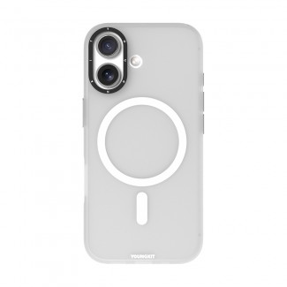 Apple iPhone 17 Kılıf M-safe Şarj Özellikli Youngkit Hidden Sand Serisi Kapak Apple iPhone 17 Kılıf M-safe Şarj Özellikli Youngkit Hidden Sand Serisi Kapak