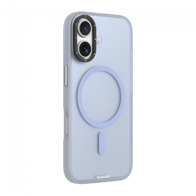 Apple iPhone 17 Kılıf M-safe Şarj Özellikli Youngkit Hidden Sand Serisi Kapak