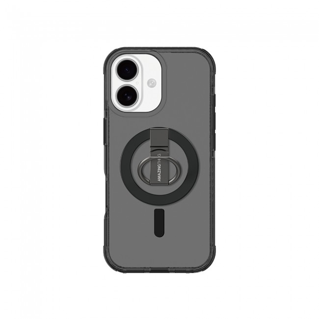 Apple iPhone 17 Kılıf M-safe Şarj Özellikli Yüzük Standlı Amazingthing Titan Pro Serisi Kapak Apple iPhone 17 Kılıf M-safe Şarj Özellikli Yüzük Standlı Amazingthing Titan Pro Serisi Kapak