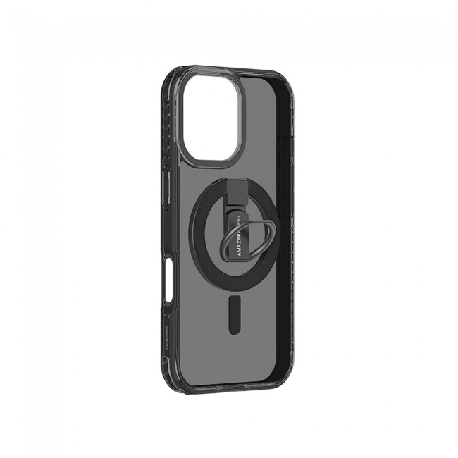 Apple iPhone 17 Kılıf M-safe Şarj Özellikli Yüzük Standlı Amazingthing Titan Pro Serisi Kapak Apple iPhone 17 Kılıf M-safe Şarj Özellikli Yüzük Standlı Amazingthing Titan Pro Serisi Kapak