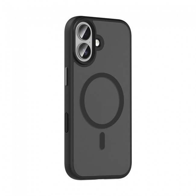 Apple iPhone 17 Kılıf Mat Arka Yüzey Wireless Şarj Özellikli Zore Flet M-safe Kapak Apple iPhone 17 Kılıf Mat Arka Yüzey Wireless Şarj Özellikli Zore Flet M-safe Kapak