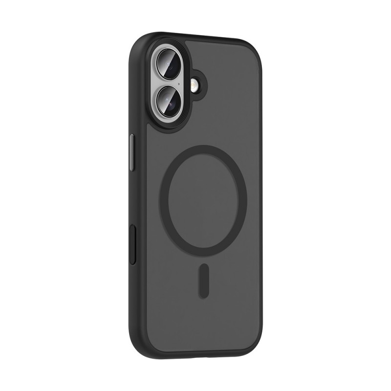 Bal-z Apple iPhone 17 Kılıf Mat Arka Yüzey Wireless Şarj Özellikli Zore Flet M-safe Kapak