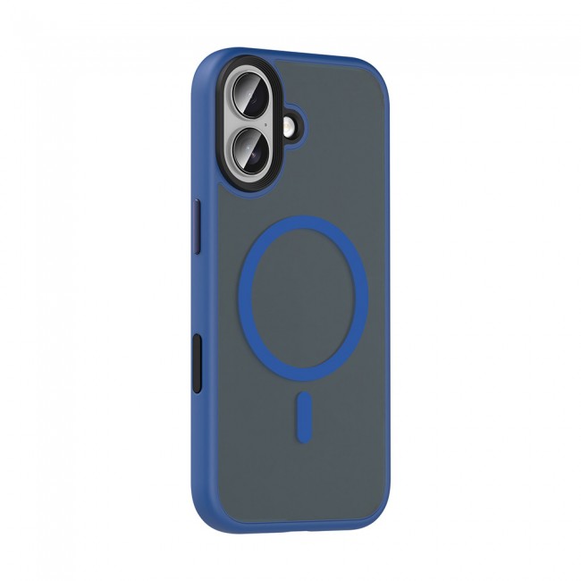 Apple iPhone 17 Kılıf Mat Arka Yüzey Wireless Şarj Özellikli Zore Flet M-safe Kapak Apple iPhone 17 Kılıf Mat Arka Yüzey Wireless Şarj Özellikli Zore Flet M-safe Kapak