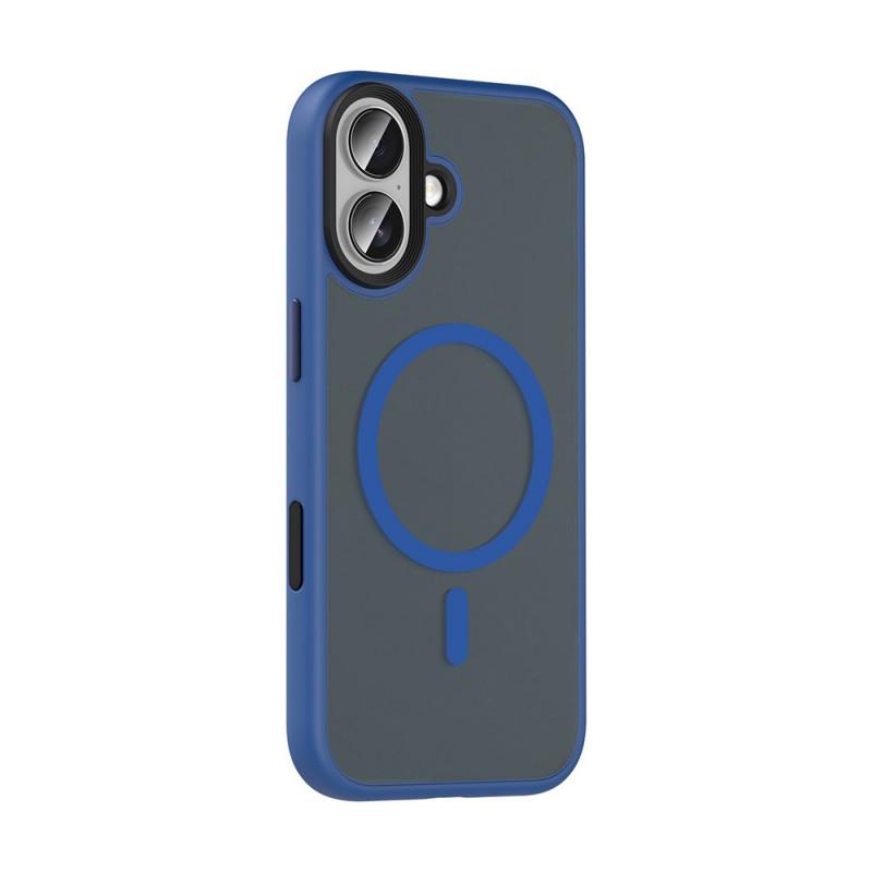 Bal-z Apple iPhone 17 Kılıf Mat Arka Yüzey Wireless Şarj Özellikli Zore Flet M-safe Kapak