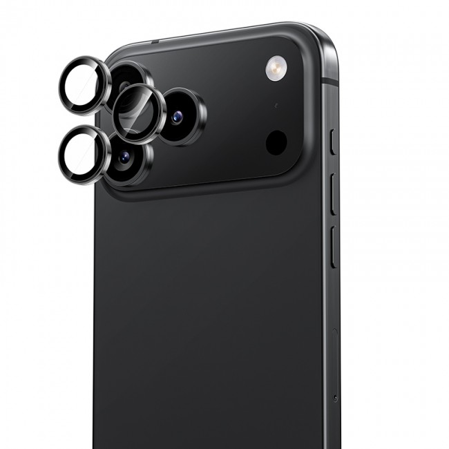 Apple iPhone 17 Pro Benks DR Safir Kamera Lens Koruyucu Apple iPhone 17 Pro Benks DR Safir Kamera Lens Koruyucu