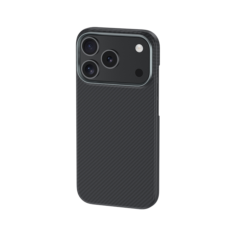 Bal-z Apple iPhone 17 Pro Kılıf Benks M-safe Şarj Özellikli Metal Kamera Çerçeveli Magnetik ArmorAir 600D Kevlar Fiber Kapak