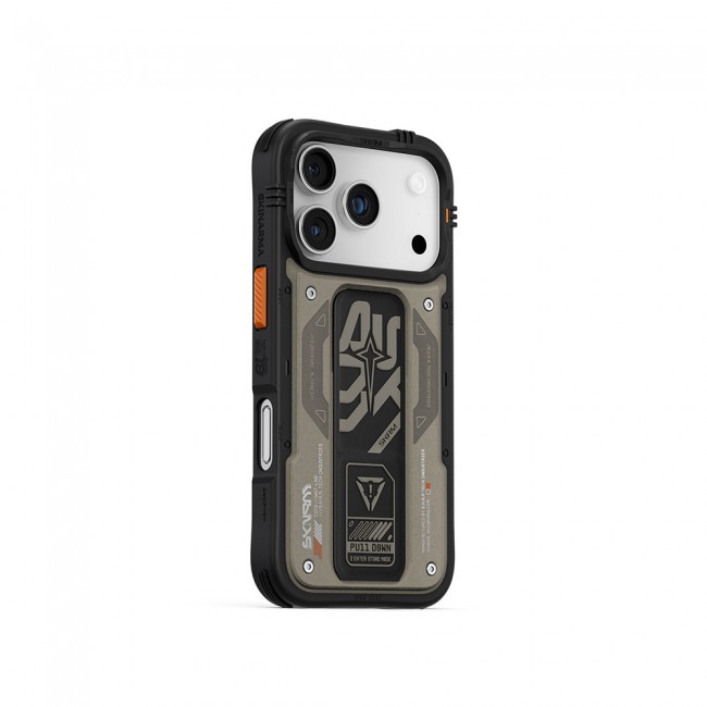 Apple iPhone 17 Pro Kılıf Desenli Airbag Tasarımlı Standlı Skinarma Aegis Kapak Apple iPhone 17 Pro Kılıf Desenli Airbag Tasarımlı Standlı Skinarma Aegis Kapak