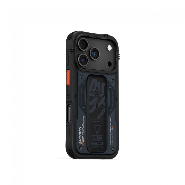 Apple iPhone 17 Pro Kılıf Desenli Airbag Tasarımlı Standlı Skinarma Aegis Kapak Apple iPhone 17 Pro Kılıf Desenli Airbag Tasarımlı Standlı Skinarma Aegis Kapak