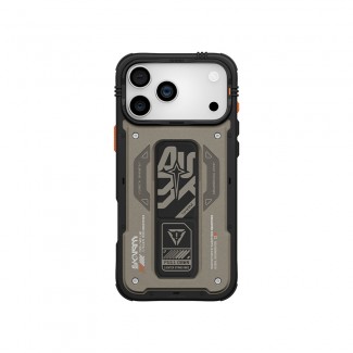 Apple iPhone 17 Pro Kılıf Desenli Airbag Tasarımlı Standlı Skinarma Aegis Kapak Apple iPhone 17 Pro Kılıf Desenli Airbag Tasarımlı Standlı Skinarma Aegis Kapak