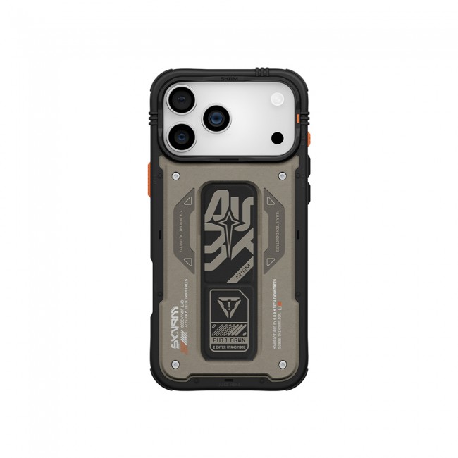 Apple iPhone 17 Pro Kılıf Desenli Airbag Tasarımlı Standlı Skinarma Aegis Kapak Apple iPhone 17 Pro Kılıf Desenli Airbag Tasarımlı Standlı Skinarma Aegis Kapak