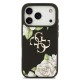 Apple iPhone 17 Pro Kılıf Guess Orjinal Lisanslı Gül Baskılı Büyük Metal Logo Dizaynlı Kapak Apple iPhone 17 Pro Kılıf Guess Orjinal Lisanslı Gül Baskılı Büyük Metal Logo Dizaynlı Kapak