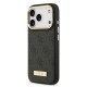 Apple iPhone 17 Pro Kılıf Guess Orjinal Lisanslı M-safe Şarj Özellikli 4G Desenli PU Metal Plaka Klasik Logolu Kapak Apple iPhone 17 Pro Kılıf Guess Orjinal Lisanslı M-safe Şarj Özellikli 4G Desenli PU Metal Plaka Klasik Logolu Kapak