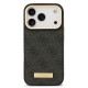 Apple iPhone 17 Pro Kılıf Guess Orjinal Lisanslı M-safe Şarj Özellikli 4G Desenli PU Metal Plaka Klasik Logolu Kapak Apple iPhone 17 Pro Kılıf Guess Orjinal Lisanslı M-safe Şarj Özellikli 4G Desenli PU Metal Plaka Klasik Logolu Kapak