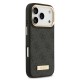 Apple iPhone 17 Pro Kılıf Guess Orjinal Lisanslı M-safe Şarj Özellikli 4G Desenli PU Metal Plaka Klasik Logolu Kapak Apple iPhone 17 Pro Kılıf Guess Orjinal Lisanslı M-safe Şarj Özellikli 4G Desenli PU Metal Plaka Klasik Logolu Kapak