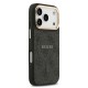 Apple iPhone 17 Pro Kılıf Guess Orjinal Lisanslı M-safe Şarj Özellikli Gold Metal Kamera Çerçeveli PU Deri 4G Desenli Yazı Logolu Kapak Apple iPhone 17 Pro Kılıf Guess Orjinal Lisanslı M-safe Şarj Özellikli Gold Metal Kamera Çerçeveli PU Deri 4G Desenli Yazı Logolu Kapak