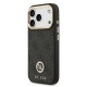 Apple iPhone 17 Pro Kılıf Guess Orjinal Lisanslı M-safe Şarj Özellikli Gold Metal Kamera Çerçeveli Taşlı 4G Logolu Kapak Apple iPhone 17 Pro Kılıf Guess Orjinal Lisanslı M-safe Şarj Özellikli Gold Metal Kamera Çerçeveli Taşlı 4G Logolu Kapak