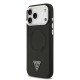 Apple iPhone 17 Pro Kılıf Guess Orjinal Lisanslı M-safe Şarj Özellikli PU Deri Metal Kamera Çerçeveli Üçgen Logolu Kapak Apple iPhone 17 Pro Kılıf Guess Orjinal Lisanslı M-safe Şarj Özellikli PU Deri Metal Kamera Çerçeveli Üçgen Logolu Kapak