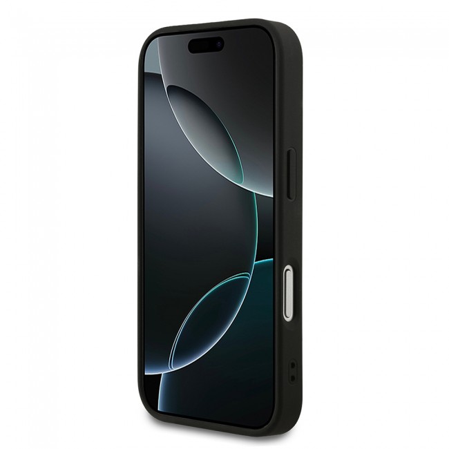 Apple iPhone 17 Pro Kılıf Guess Orjinal Lisanslı M-safe Şarj Özellikli Yazı Logolu PU Deri Kapak Apple iPhone 17 Pro Kılıf Guess Orjinal Lisanslı M-safe Şarj Özellikli Yazı Logolu PU Deri Kapak