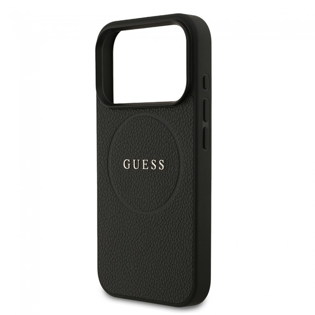 Apple iPhone 17 Pro Kılıf Guess Orjinal Lisanslı M-safe Şarj Özellikli Yazı Logolu PU Deri Kapak Apple iPhone 17 Pro Kılıf Guess Orjinal Lisanslı M-safe Şarj Özellikli Yazı Logolu PU Deri Kapak