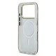 Apple iPhone 17 Pro Kılıf Guess Orjinal Lisanslı Metal Kamera Çerçeveli Simli Aynalı Kapak Apple iPhone 17 Pro Kılıf Guess Orjinal Lisanslı Metal Kamera Çerçeveli Simli Aynalı Kapak