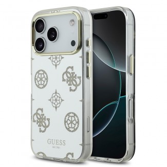 Apple iPhone 17 Pro Kılıf Guess Orjinal Lisanslı Metal Kamera Çerçeveli Simli Aynalı Kapak Apple iPhone 17 Pro Kılıf Guess Orjinal Lisanslı Metal Kamera Çerçeveli Simli Aynalı Kapak