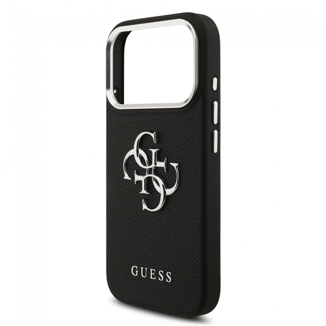 Apple iPhone 17 Pro Kılıf Guess Orjinal Lisanslı PU Deri 4G Büyük Metal Logo Dizaynlı Kapak Apple iPhone 17 Pro Kılıf Guess Orjinal Lisanslı PU Deri 4G Büyük Metal Logo Dizaynlı Kapak