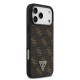 Apple iPhone 17 Pro Kılıf Guess Orjinal Lisanslı PU Deri 4G Desenli Üçgen Logolu Kapak Apple iPhone 17 Pro Kılıf Guess Orjinal Lisanslı PU Deri 4G Desenli Üçgen Logolu Kapak