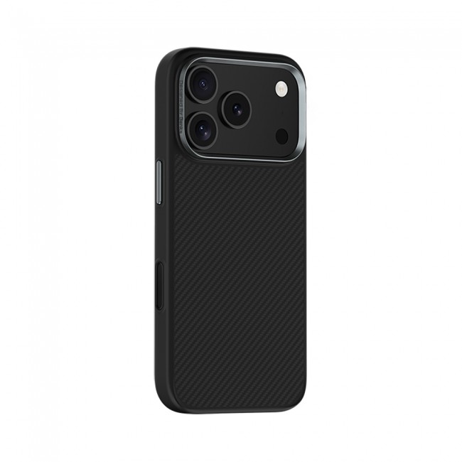 Apple iPhone 17 Pro Kılıf Karbon Fiber M-safe Şarj Özellikli Benks Hybrid ArmorPro 600D Kevlar Kapak Apple iPhone 17 Pro Kılıf Karbon Fiber M-safe Şarj Özellikli Benks Hybrid ArmorPro 600D Kevlar Kapak