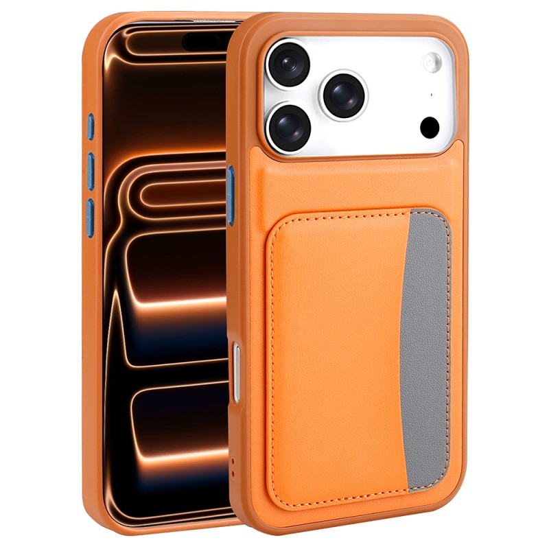 Bal-z Apple iPhone 17 Pro Kılıf Kartlıklı  X-Kart Silikon Kapak