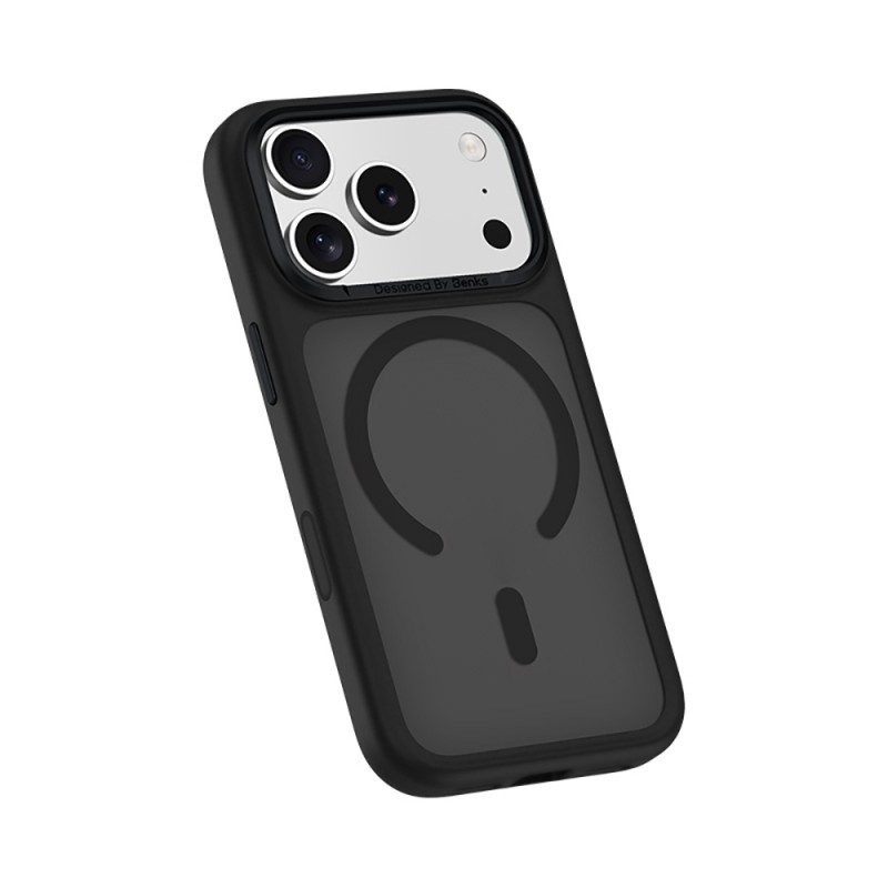 Bal-z Apple iPhone 17 Pro Kılıf M-Safe Şarj Özellikli Benks Mist C-Magnet Kapak