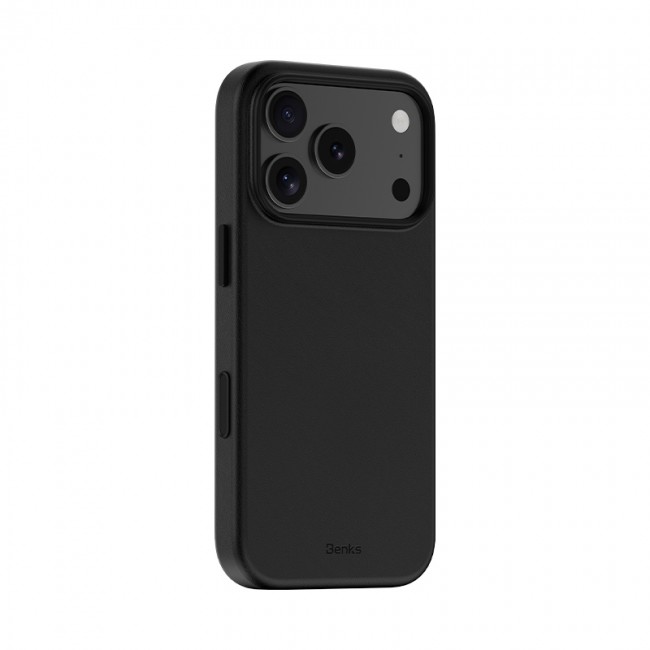 Apple iPhone 17 Pro Kılıf M-safe Şarj Özellikli Çizilmeye Dayanıklı Benks VitaPro Serisi PU Deri Kapak Apple iPhone 17 Pro Kılıf M-safe Şarj Özellikli Çizilmeye Dayanıklı Benks VitaPro Serisi PU Deri Kapak