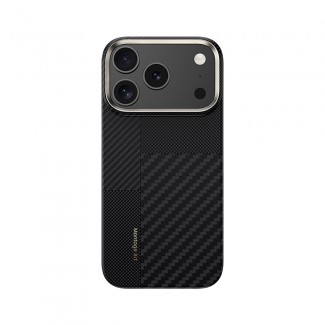 Apple iPhone 17 Pro Kılıf M-safe Şarj Özellikli Karbon Fiber Benks Montage ArmorAir Kevlar Kapak Apple iPhone 17 Pro Kılıf M-safe Şarj Özellikli Karbon Fiber Benks Montage ArmorAir Kevlar Kapak