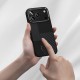 Apple iPhone 17 Pro Kılıf M-safe Şarj Özellikli Karbon Fiber Benks Montage Hybrid ArmorPro Kevlar Kapak